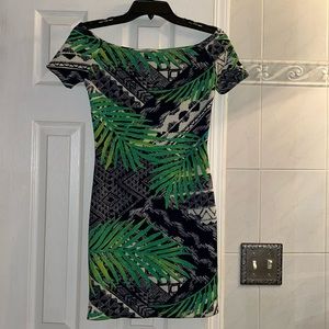 Necessary Objects tropical dress